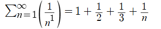 <p>harmonic series</p>