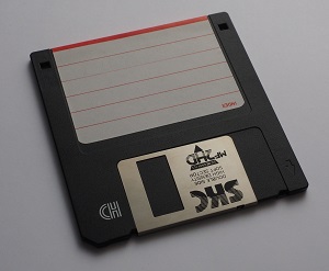 <p>O disquete</p>