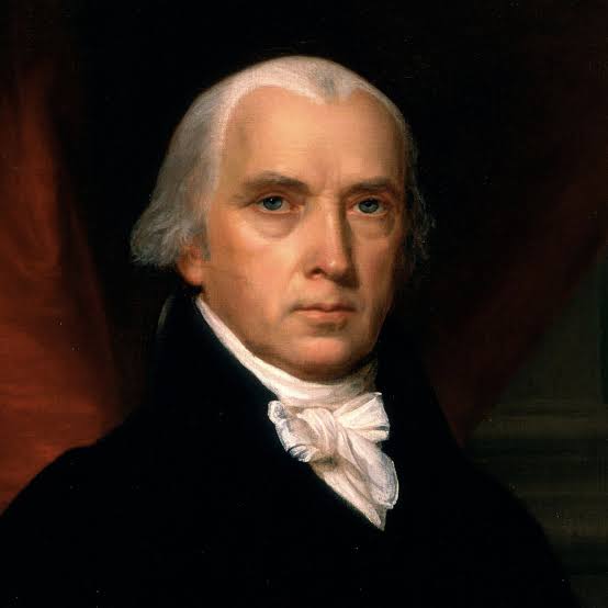 <p>James Madison <span data-name="fountain_pen" data-type="emoji">🖋</span><span data-name="military_helmet" data-type="emoji">🪖</span></p>