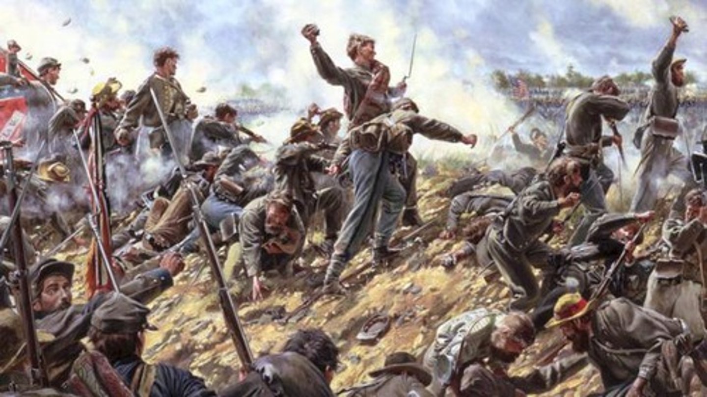 <p>(1862) a Civil War battle in which the Confederate army forced most of the Union army out of Virginia</p>