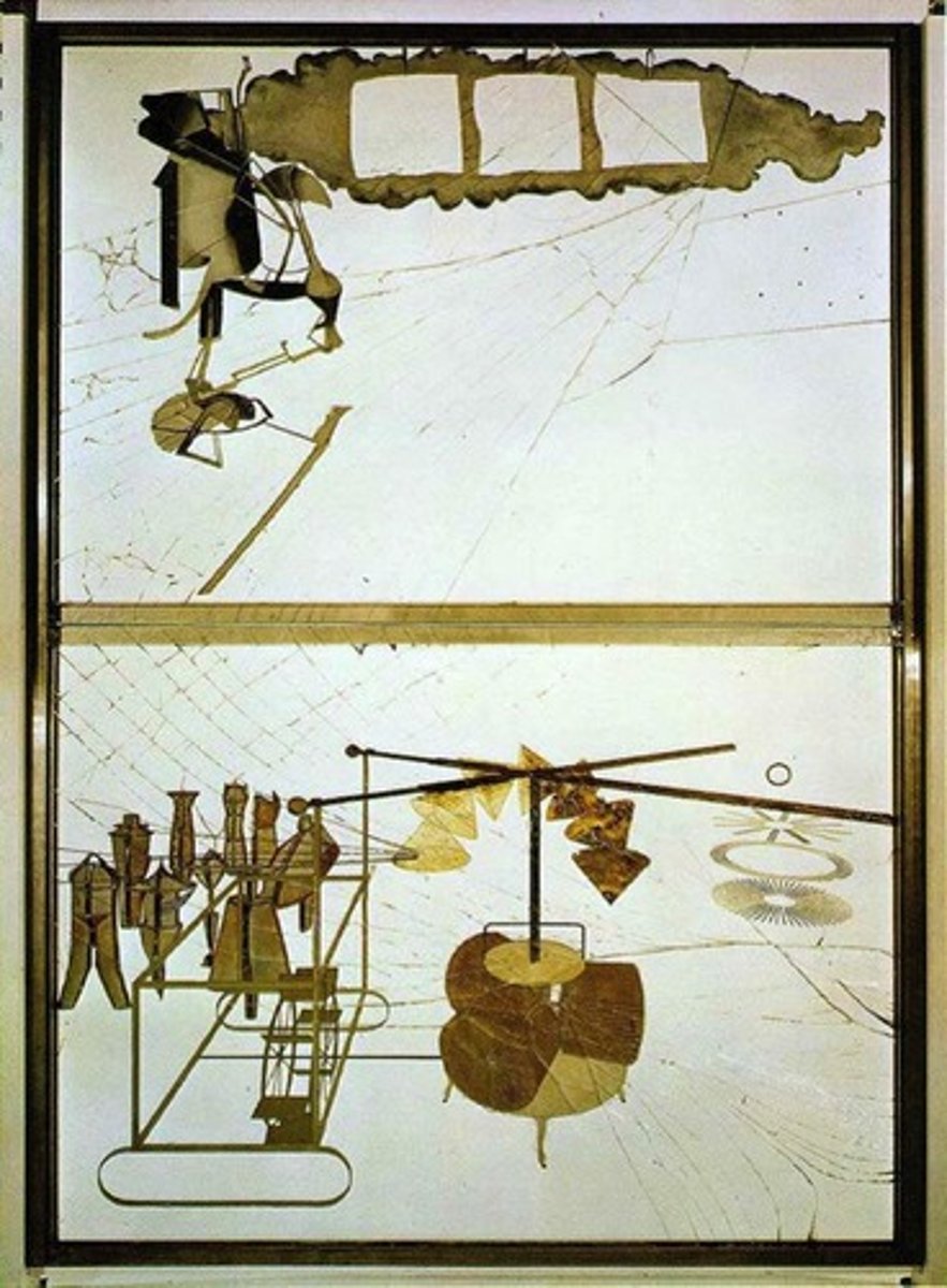 <p>Even),A big, later artwork by Duchamp that explored how traditional painting was falling apart.</p>