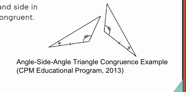 <p>Angle-Side-Angle</p>