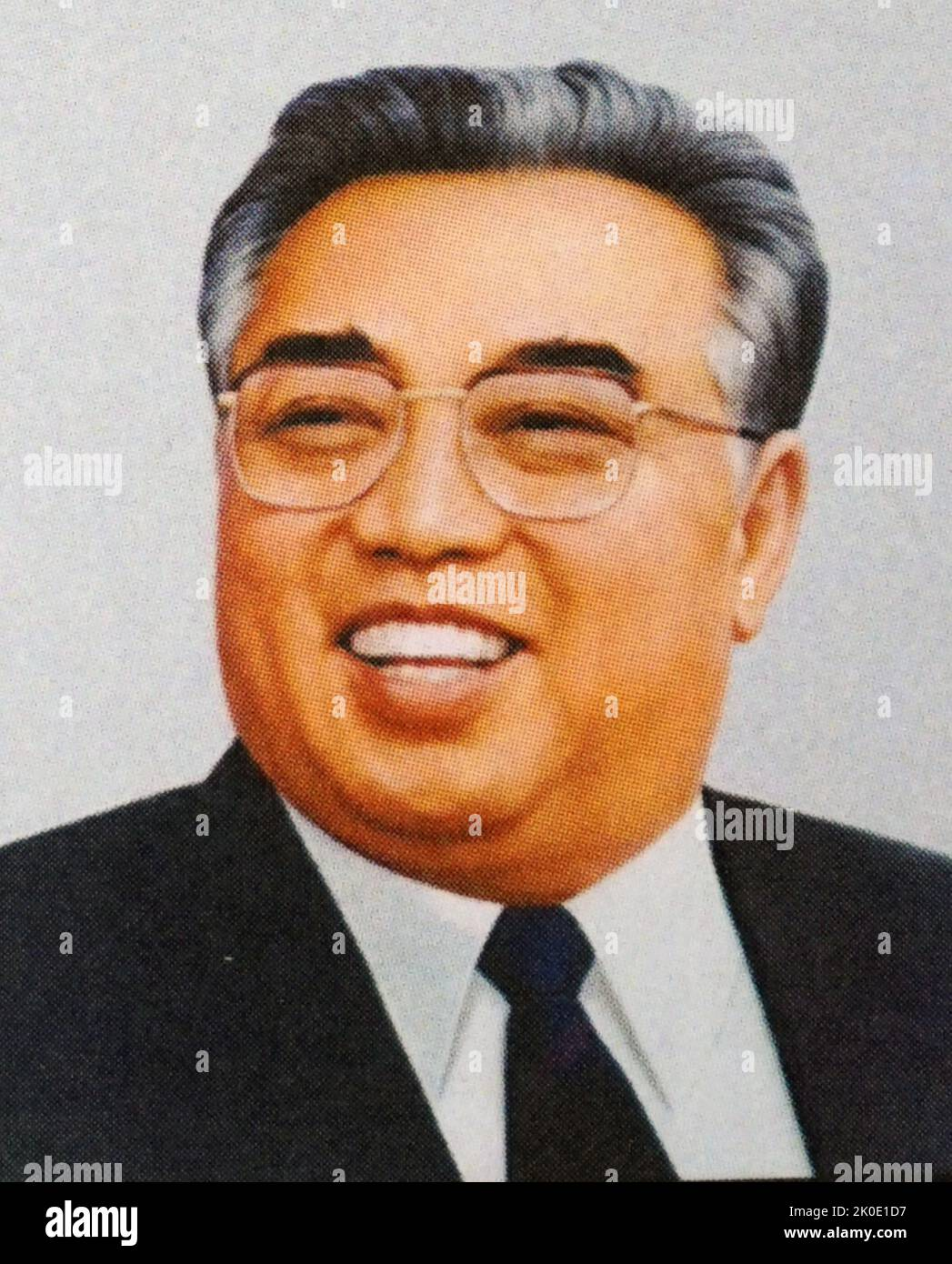 <p> – Communist leader of North Korea who launched the invasion of South Korea in 1950.</p>