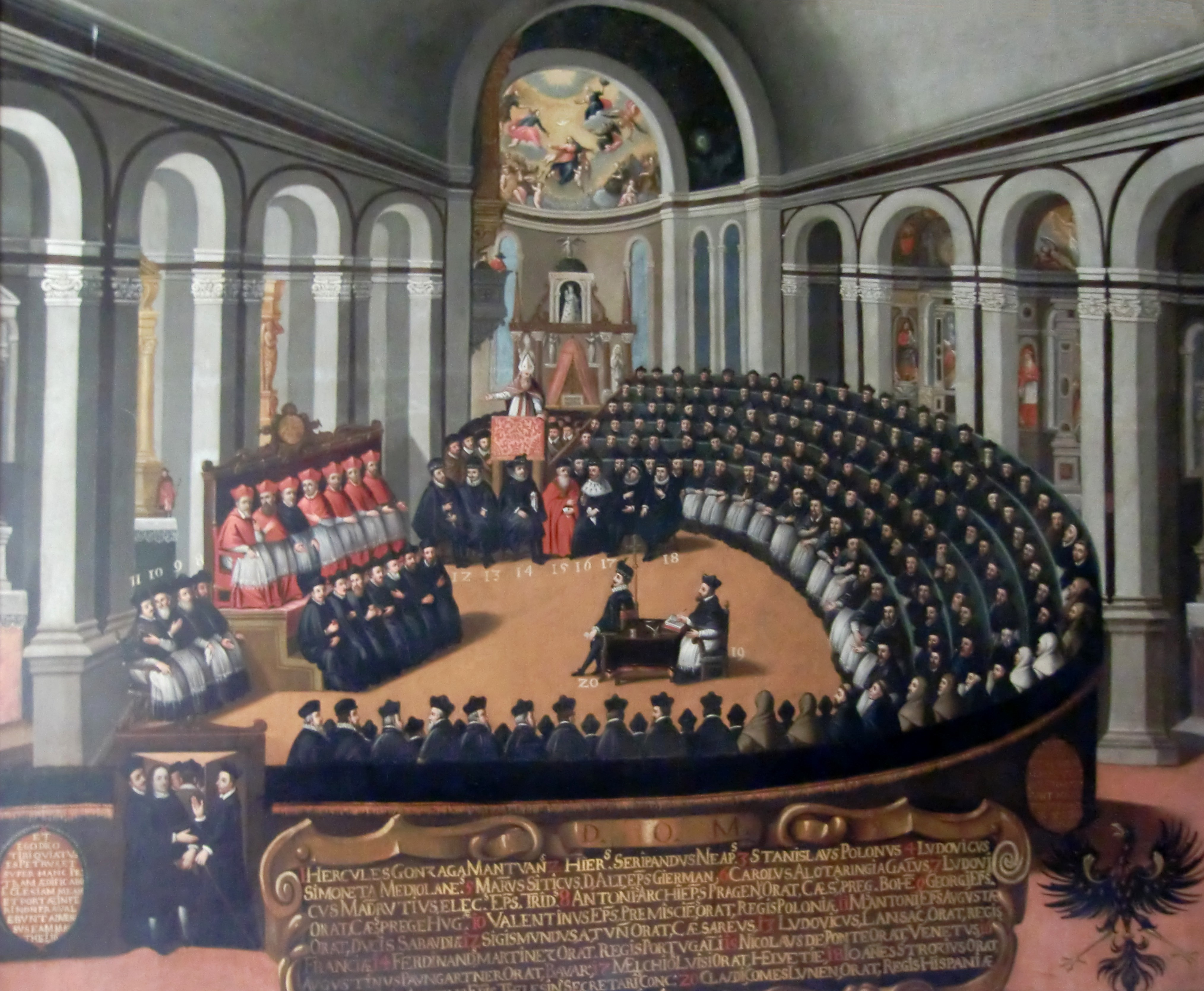 <p>Council of Trent begins; John Calvin preaches in Geneva</p>