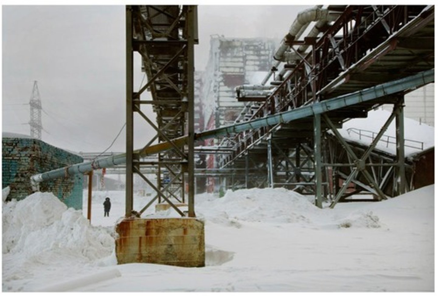 <p>Norilsk, Siberia, where harsh weather is outweighed by nickel deposits.</p>