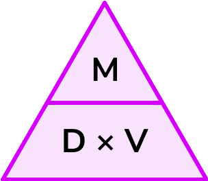 M = DV