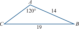 <p>solve (find all unknown sides and angles) of the triangle</p>