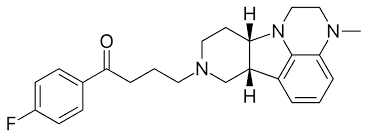 <p>-Second Gen Antipsychotic</p><p>D2 antagonist and 5-HT2 receptor </p><p>Treats positivve and negative symptoms of schizophrenia </p><p>Oral administration </p>