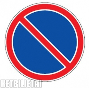 <p>How long does the road sign 'No Parking' apply?</p>