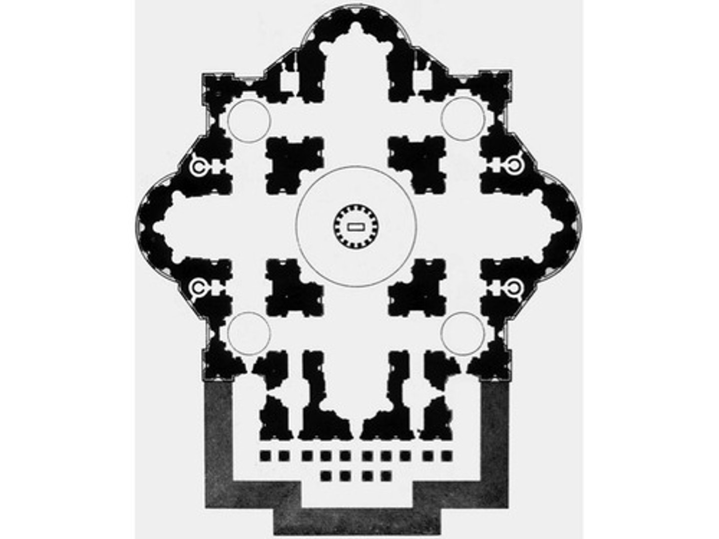 <p>Vatican, High Renaissance, 1546</p><p>Commissioned by Pope Pius IV. He expands, simplifies, and clarifies Bramante's scheme making the core and encircling squared area more apparent. Designed the dome, crossing and exterior excluding the nave and facade.</p>