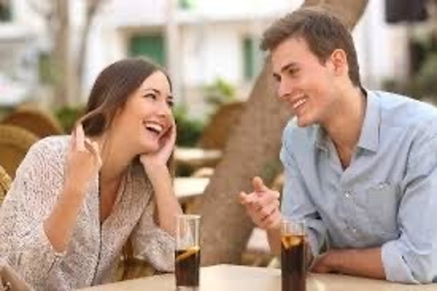 <p>say or do things that demonstrate romantic or sexual interest in that person</p><p>e.g. flirt with someone</p><p>Some guy hit _____ me while I was standing at the bar.</p>