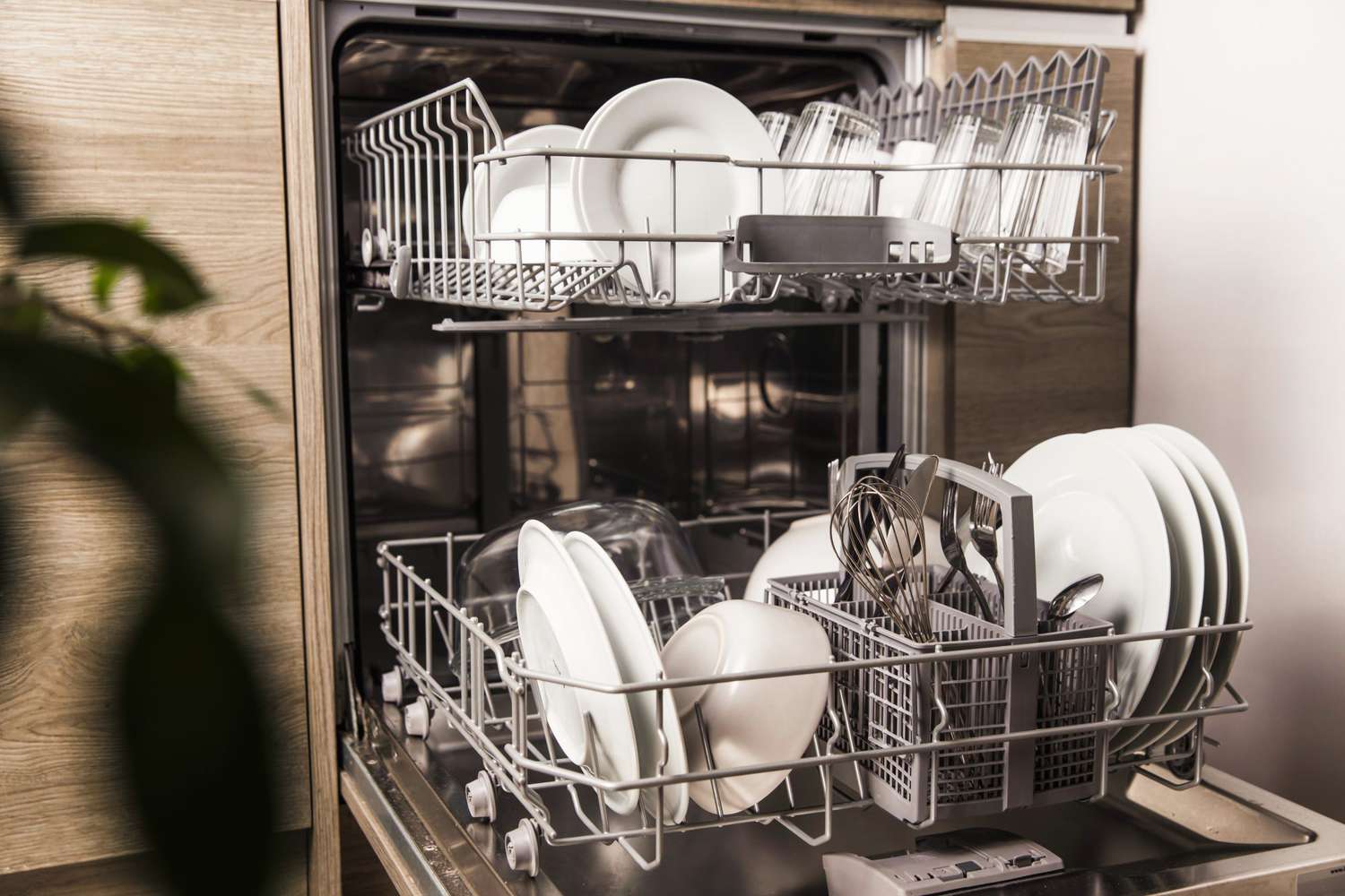 <p>Loading the dishwasher </p>