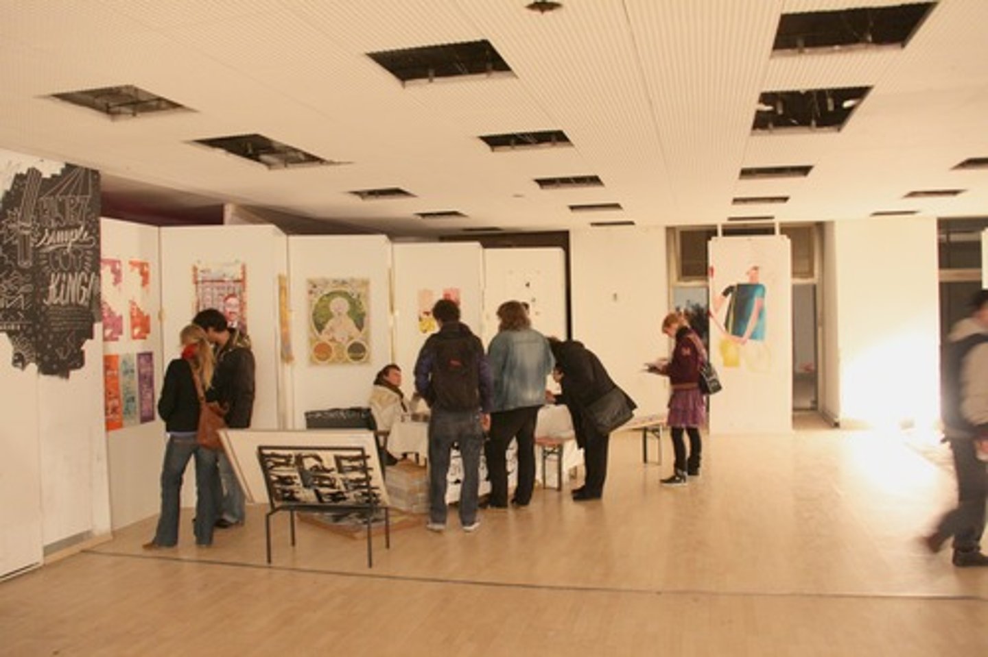 <p>la exposición</p>