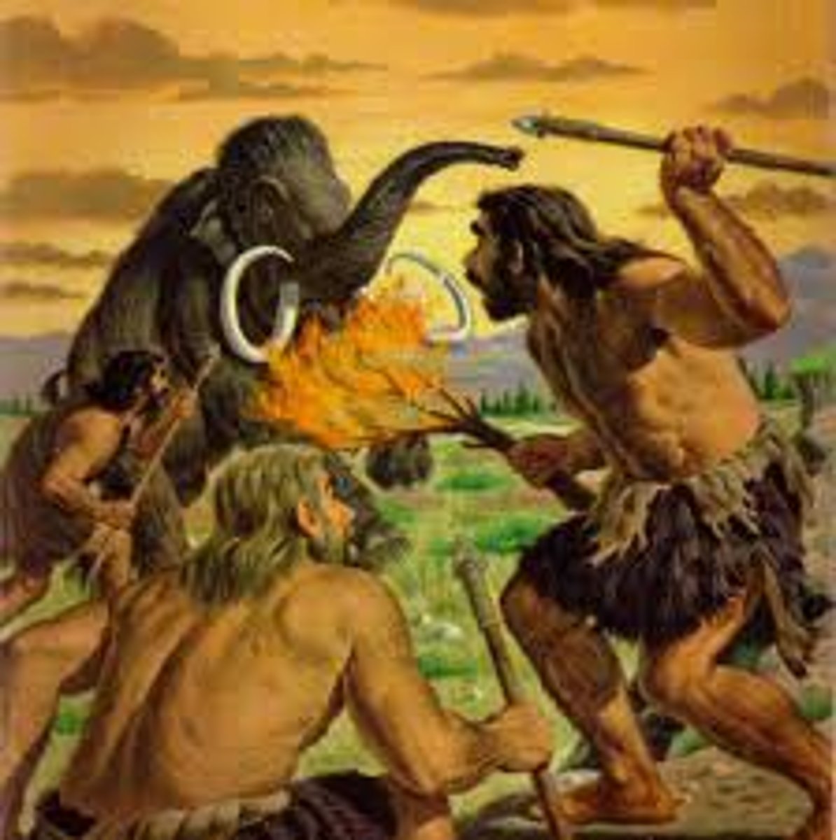 <p>a person who belongs to early stage of civilization. Thời nguyên thủy.</p><p>syn: undeveloped; tradition</p>