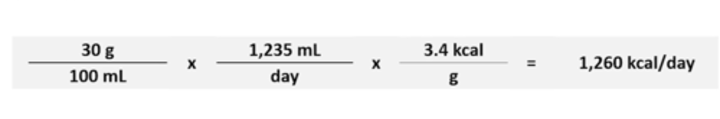 <p>1,260 kcal/day</p>