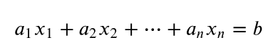 <p>an equation that can be written in the form of </p><p></p>
