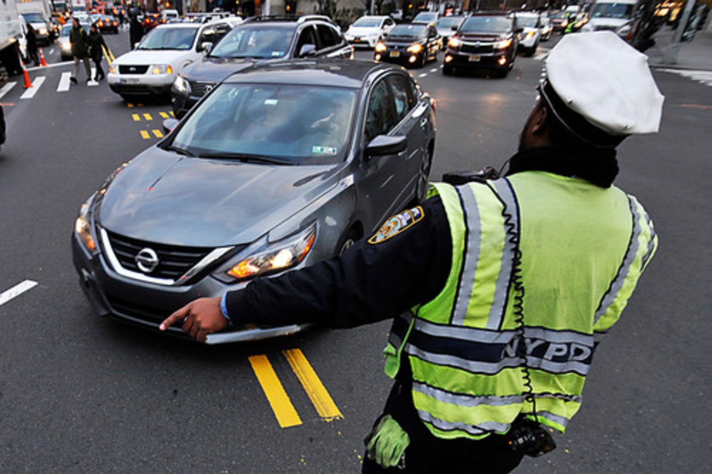 <p>Definition: To manage vehicle movement smoothly and without waste to prevent congestion. Trick: "Regulate" means to control systematically (like a valve controlling water); "flow" represents smooth, continuous movement. Application: Automated signaling systems utilize real-time data to efficiently regulate traffic flow during peak hours.</p>