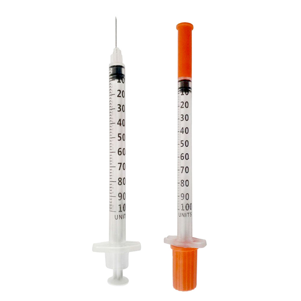 <p>self injections with shorter needles to administer insulin</p>