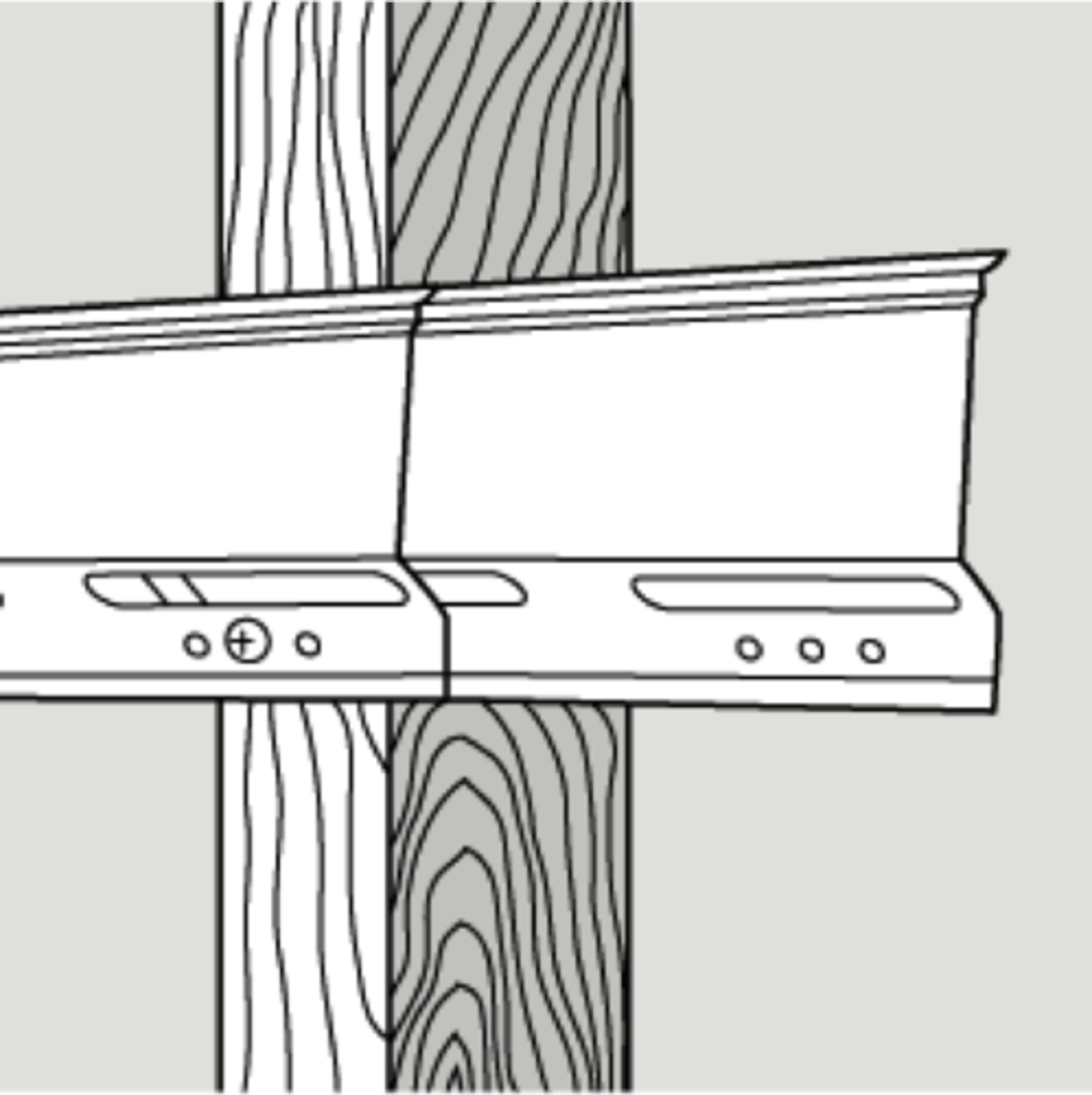 <p>a metal channel for the resilient mounting of wallboard to studs or joists, used in sound-isolating construction to reduce the transmission of vibrations and noise</p>