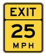 <p>Speed warning</p>
