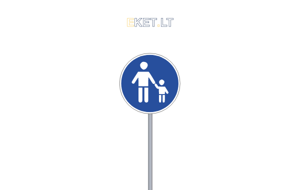 <p>what does this road sign inform about? </p>