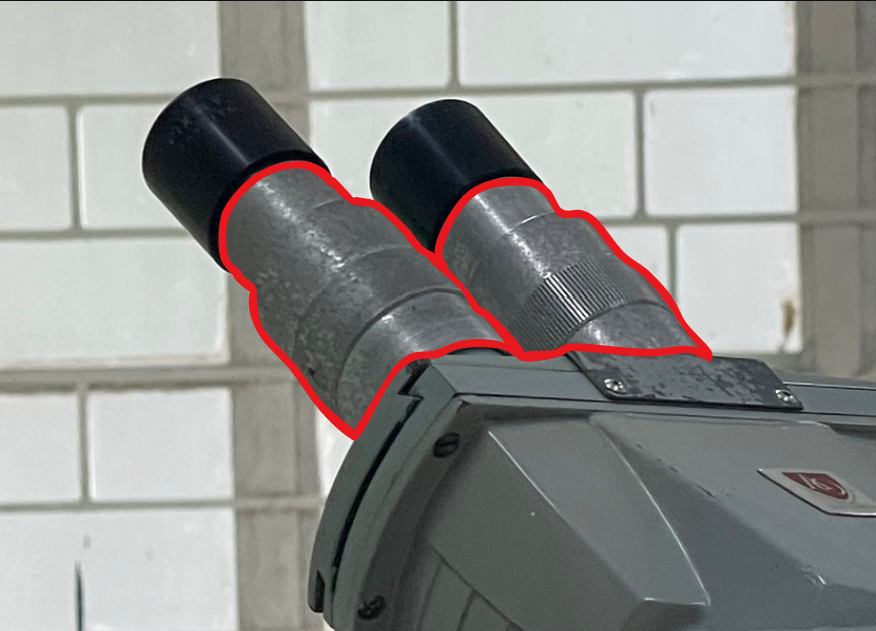 <p>Identify the microscope part</p>