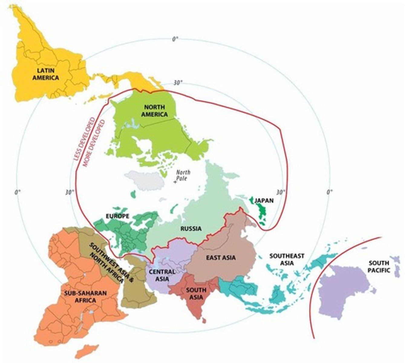 <p>development strategy where a country identifies its unique assets (natural resources or cheap labor) and sells them on the global market to fund further development.</p>