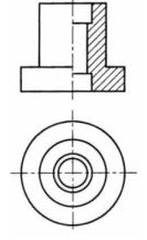 <p>Identify the type of section shown:</p>