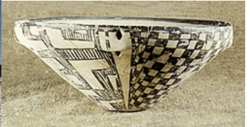 <p><span style="background-color: transparent; font-family: "EB Garamond", serif;"><span>This portrays evidence of trade due to distinct pottery style (Abstract shapes). Different styles and techniques reflect a trade of ideas and processes between diff people (geometric, swirls)</span></span></p>