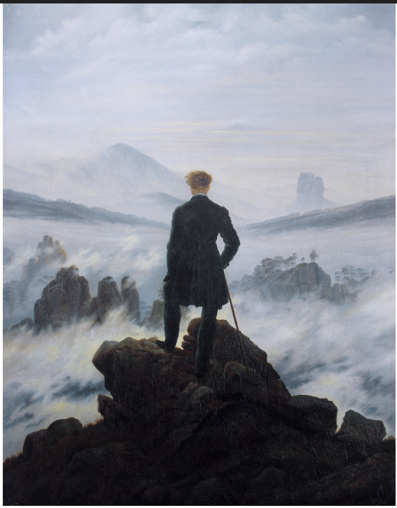 <p>Wanderer above the Sea of Fog</p><p>Friedrich</p>