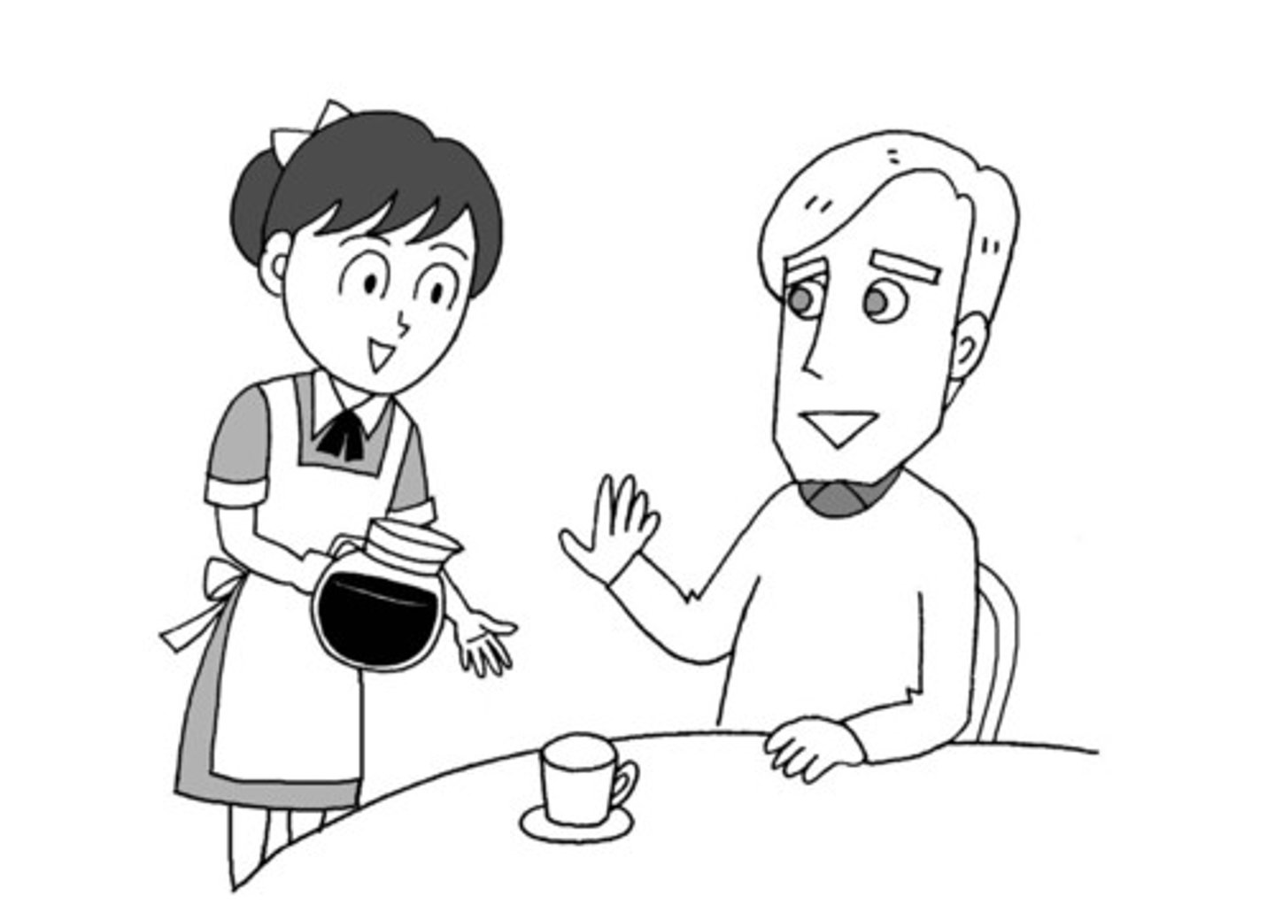 <p>Anh/chị dùng thêm một chén nữa không ạ?</p>