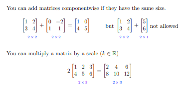 <ul><li><p>and you have a zero matrix of ANY SIZE</p></li></ul><p></p>