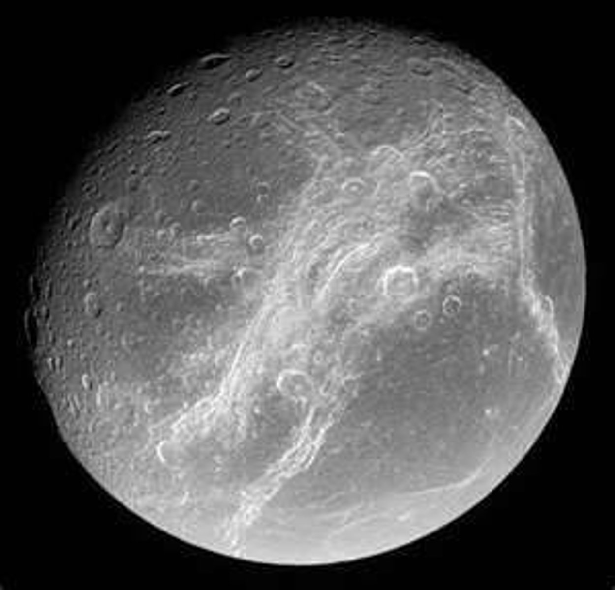 <p>Dione is a moon of Saturn. It was discovered by Italian astronomer Giovanni Domenico Cassini in 1684. It is named after the Titaness Dione of Greek mythology. It is also designated Saturn IV. Wikipedia</p>