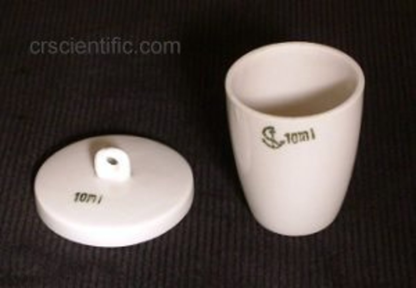 <p>used to hold small amounts of chemicals during heating at high temperatures</p>