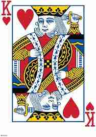 <p>King of hearts</p>