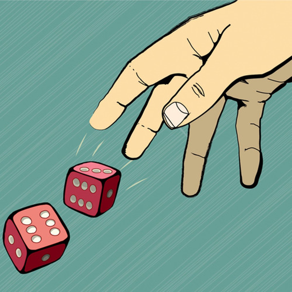 <p>to try one's luck</p>