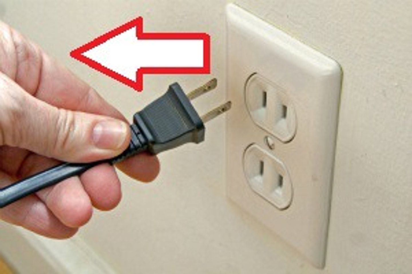 <p>to disconnect, to turn off</p>