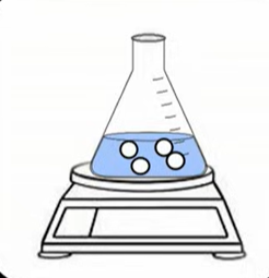 <ul><li><p>Place the reaction on a balance &amp; measure the mass loss as gas is lost (use a fume cupboard as the gas may be toxic/harmful)</p></li><li><p>Mole calculations can be used to work out the number of moles of gas lost &amp; so, the amount of reactants left</p></li></ul><p></p>