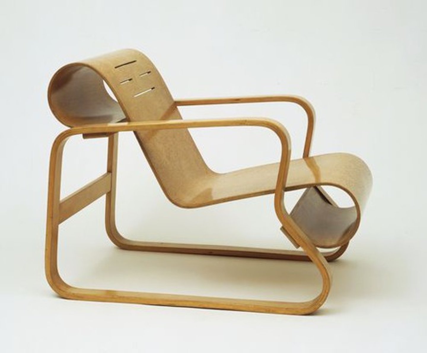 <p>Alvar Aalto's most popular piece is named for the town in southwestern Finland for which he designed a tuberculosis sanatorium and all its furnishings. The chair was used in the patients' lounge; the angle of the back of the armchair was intended to help sitters breathe more easily.</p>
