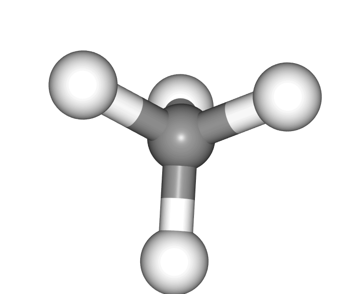 <p>If there are multiple axes with the same, highest n</p><p>Or if the molecule has no rotations</p><p>For instance methane here has 4 C<sub>3</sub> axes which pass through the carbon atom and 1 of the 4 hydrogens.</p>