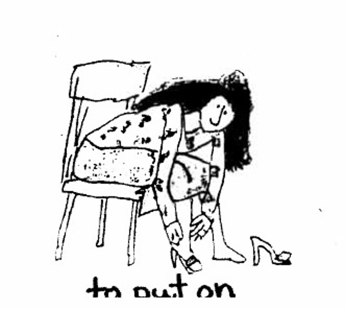 <p>to put on</p>