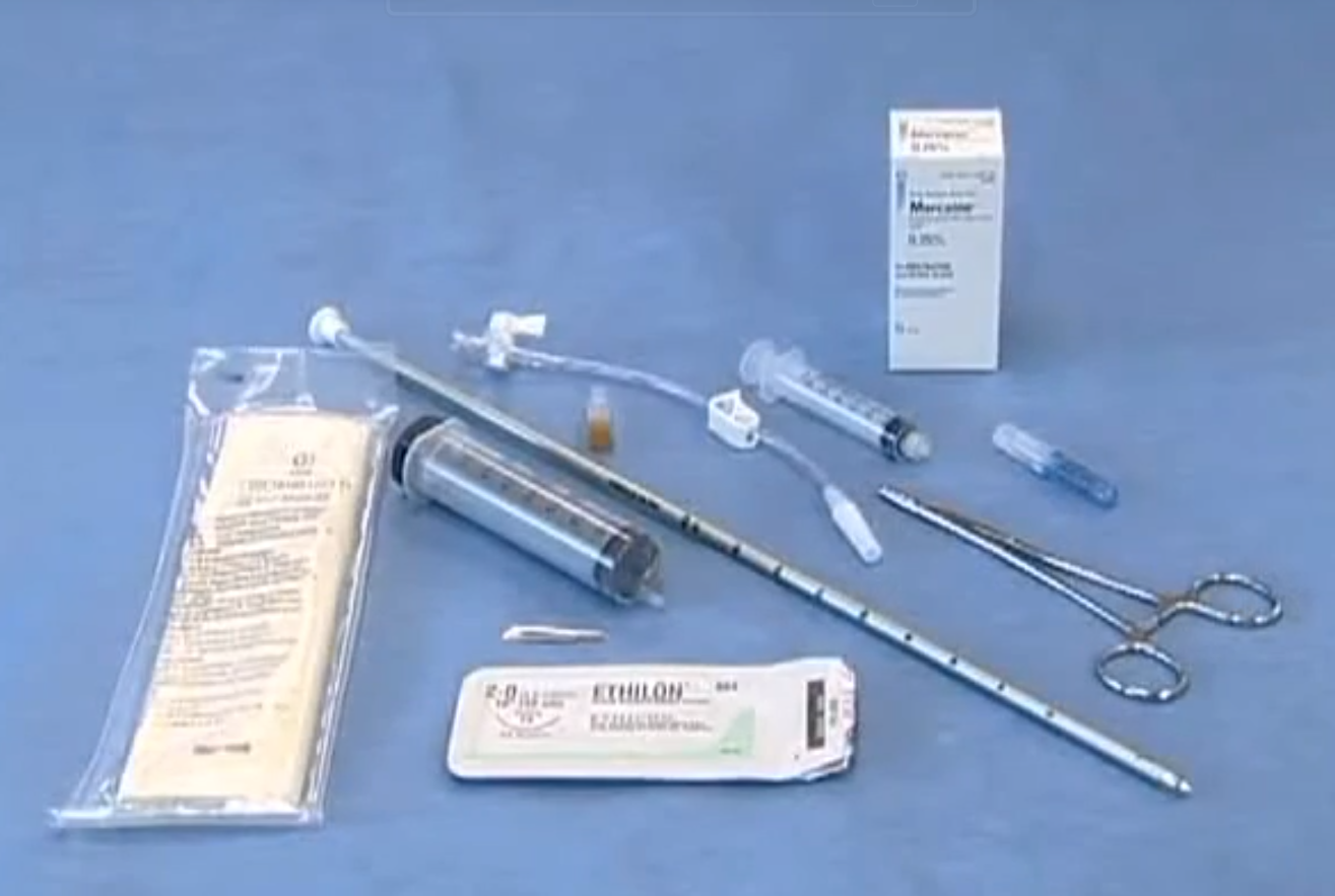 <p>In order to place a Trochar chest tube, you will need .. </p>