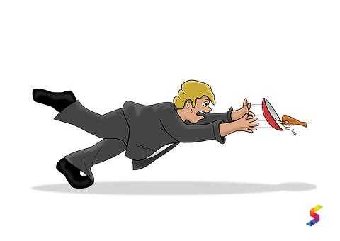 <p>A <strong>serious mistake</strong>, usually caused by carelessness or confusion.</p>