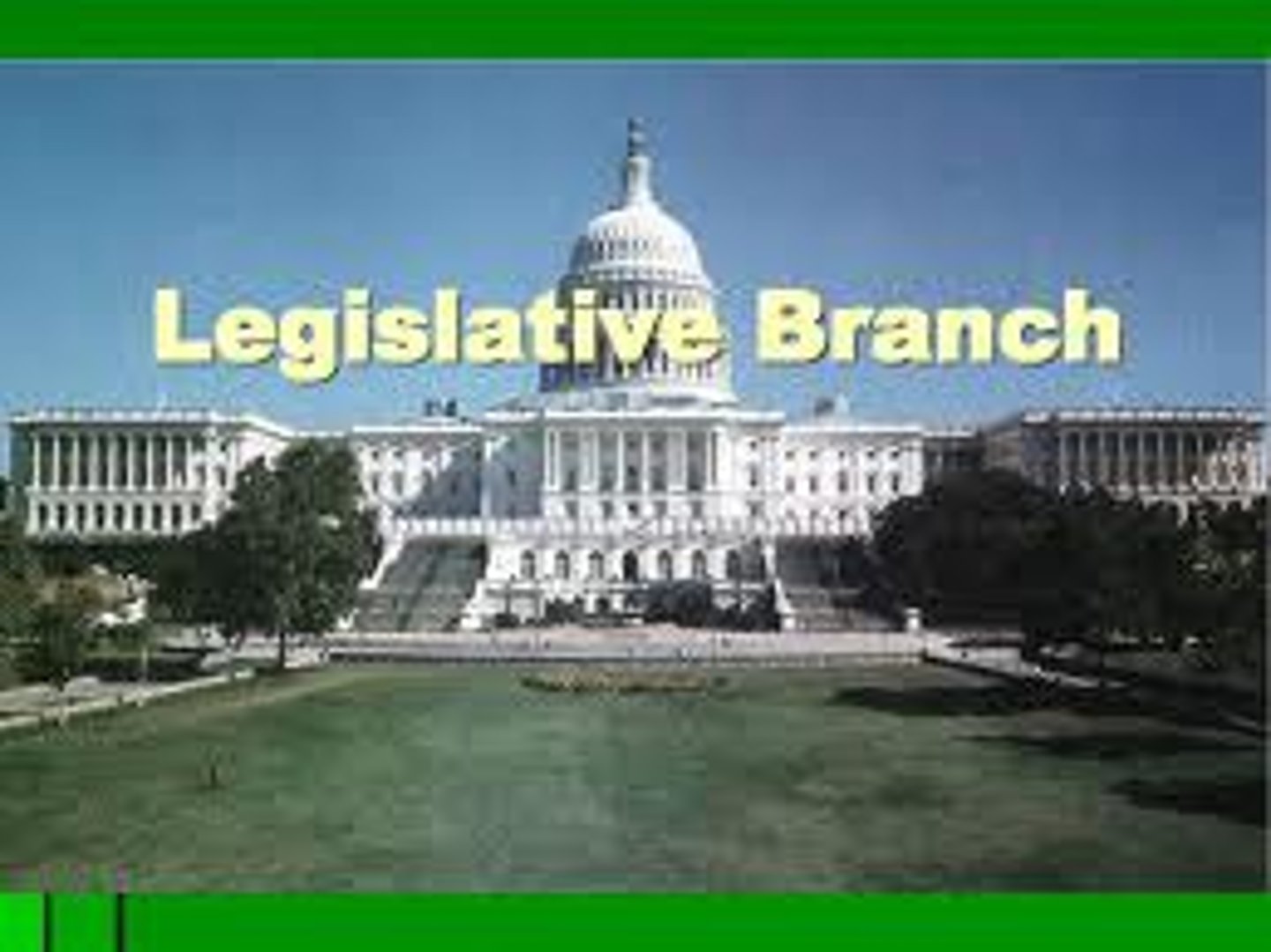 <p>To create, provide or enact laws.</p>