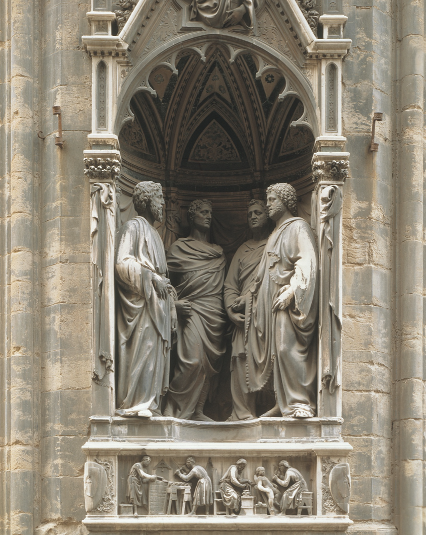 <p>“Four Crowned Saints”</p>