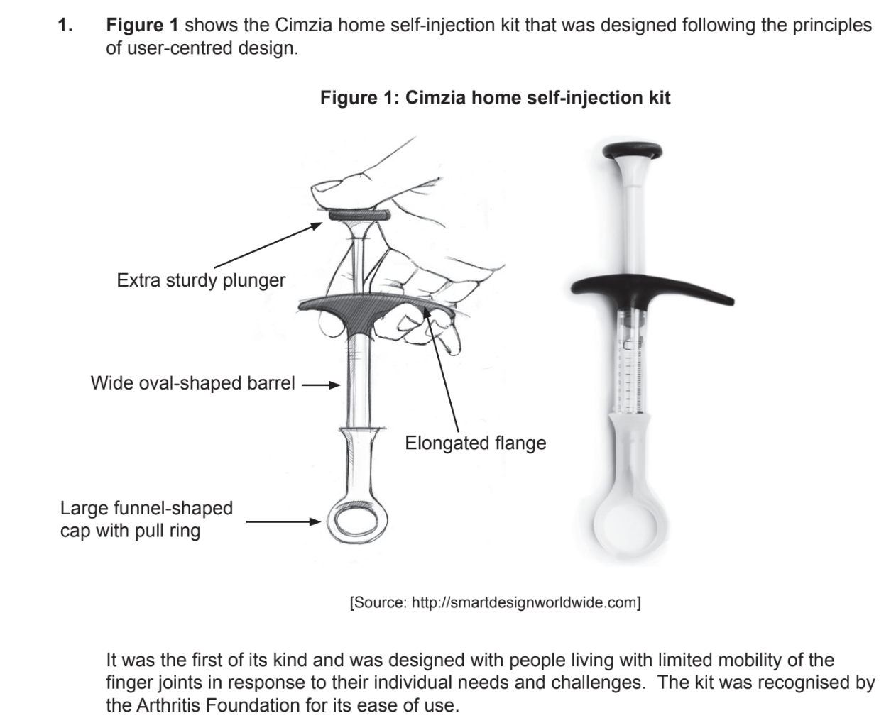 <p>Explain how learnability + attitude contribute to the usability of the Cimzia system (4)</p>