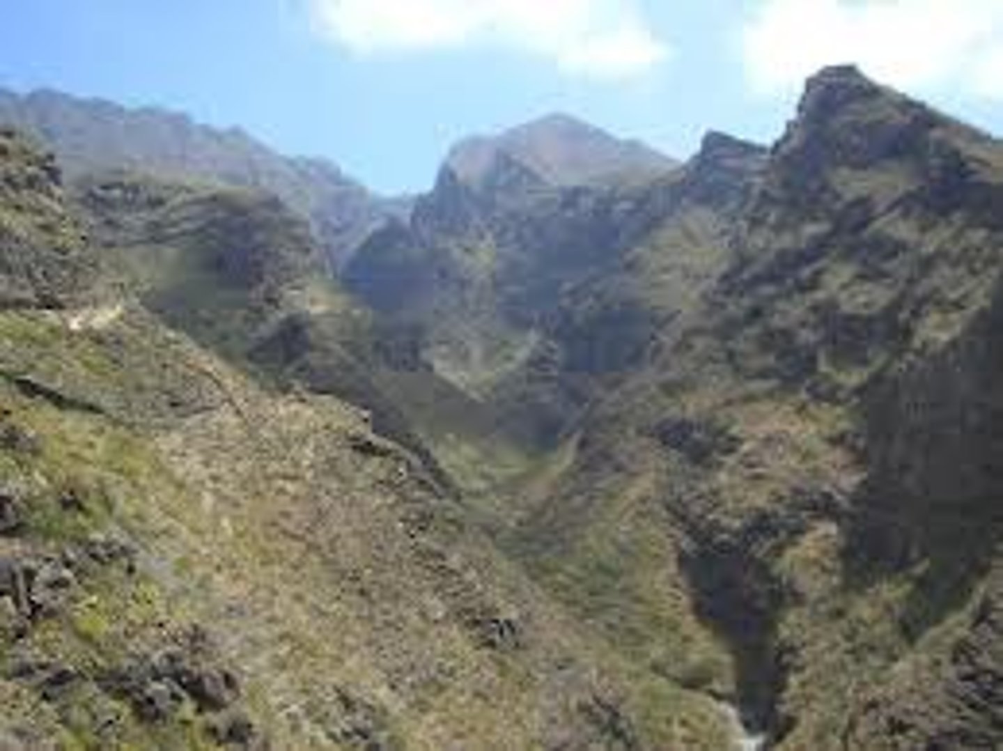 <p>die Schlucht (In den Pyrenäen gibt es sehr schöne Schluchten.)</p>