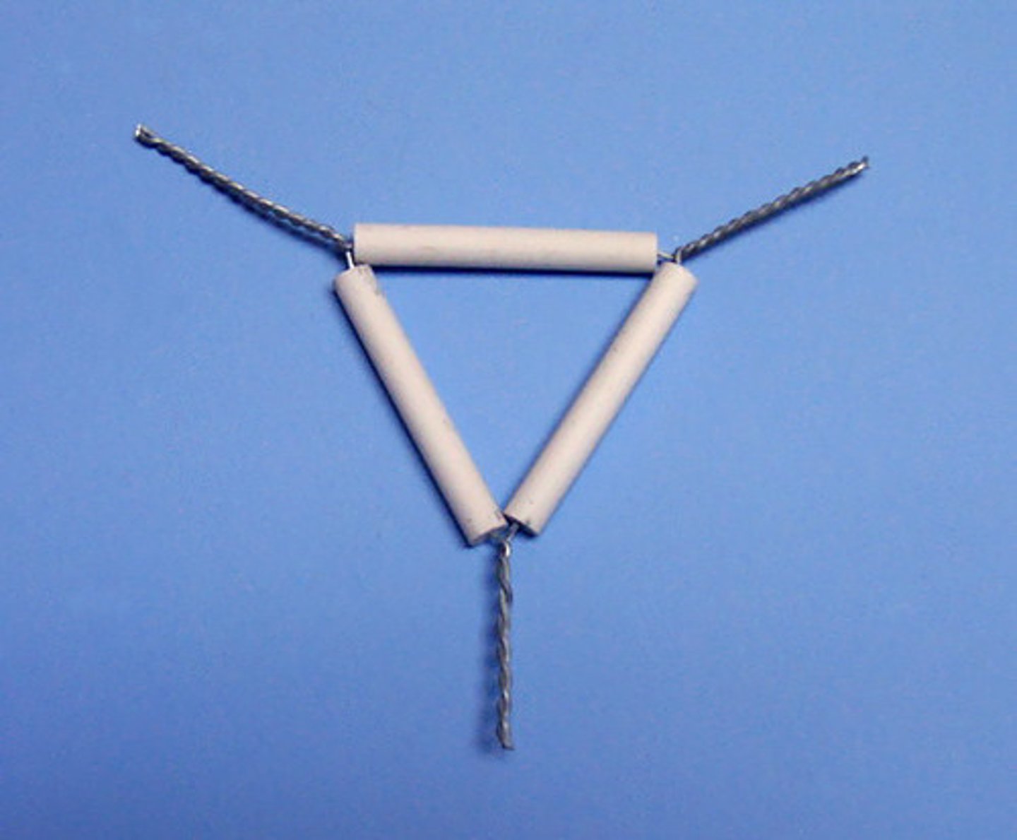 <p>used to support a crucible</p>