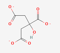 <p>A six carbon molecule formed by the combination of Acetyl-CoA and oxaloacetate during the beginning of the Krebs cycle.</p>