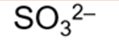 <p>sulfate (IV)</p>